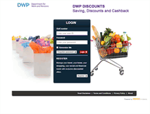 Tablet Screenshot of dwp.xexec.com